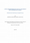 LAND, LAND REDISTRIBUTION AND LOCAL REALITIES IN POST-APARTHEID SOUTH AFRICA Reflections from a Rural Society in Limpopo Province Cover Page