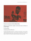 Research paper thumbnail of 50 anos do assassinato de Omar Blondin Diop