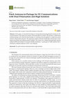 Research paper thumbnail of Patch Antenna-in-Package for 5G Communications with Dual Polarization and High Isolation