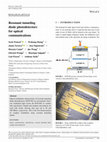 Research paper thumbnail of Resonant tunneling diode photodetectors for optical communications