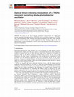 Research paper thumbnail of Optical direct intensity modulation of a 79GHz resonant tunneling diode-photodetector oscillator