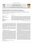 Research paper thumbnail of High-affinity bisubstrate probe for fluorescence anisotropy binding/displacement assays with protein kinases PKA and ROCK