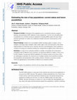 Research paper thumbnail of Estimating the size of key populations