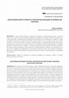 Research paper thumbnail of Articulações Entre O Público e O Privado Na Educação De Infância Em Portugal