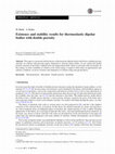 Research paper thumbnail of Existence and stability results for thermoelastic dipolar bodies with double porosity