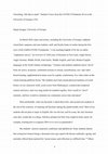 Research paper thumbnail of Journal of a Plague Year: Six Voices from American Universities