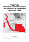 Rapportage onderzoek conflictarcheologie mitrailleurnest WOII Bredeweg Nederweert (1985) Cover Page