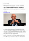 "Es ist an der Zeit dieses System zu ändern": Interview mit Bernie Sanders ["It Is Time to Change the Model". Interview with Bernie Sanders] Cover Page