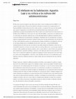 Research paper thumbnail of El elefante en la habitación Agustín Laje y su crítica a la cultura del adolescentrismo