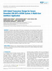 Research paper thumbnail of UAV-Aided Transceiver Design for Secure Downlink OW-DFTs-OFDM System: A Multi-User mmWave Application