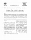 Research paper thumbnail of Hollow-fibre membrane module design: comparison of different curved geometries with Dean vortices