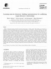 Research paper thumbnail of Learning pop-out detection: building representations for conflicting target-distractor relationships