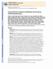 Research paper thumbnail of Colorectal-Cancer Incidence and Mortality with Screening Flexible Sigmoidoscopy