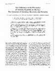 Research paper thumbnail of Sex differences in the prevalence of mobility disability in old age:the dynamics of incidence, recovery, and mortality