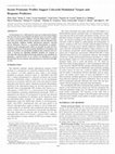 Research paper thumbnail of Serum Proteomic Profiles Suggest Celecoxib-Modulated Targets and Response Predictors