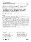 Research paper thumbnail of Impaired T-cell response to phytohemagglutinin (PHA) in tuberculosis patients is associated with high IL-6 plasma levels and normalizes early during anti-mycobacterial treatment