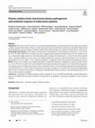 Research paper thumbnail of Plasma cytokine levels characterize disease pathogenesis and treatment response in tuberculosis patients