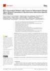 Research paper thumbnail of BCG-Vaccinated Children with Contact to Tuberculosis Patients Show Delayed Conversion of Mycobacterium tuberculosis-Specific IFN-γ Release