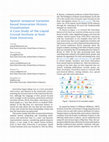 Research paper thumbnail of Spatial-temporal Variation based Innovation History Visualization: A Case Study of the Liquid Crystal Institute at Kent State University