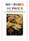 Research paper thumbnail of Monitorul de poezie 60.2023