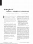 Research paper thumbnail of Hacking Hearts: Establishing a Dialogue in Art/Science Education