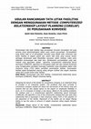 Research paper thumbnail of Usulan Rancangan Tata Letak Fasilitas Dengan Menggunakan Metode Computerized Relationship Layout Planning (Corelap) DI Perusahaan Konveksi