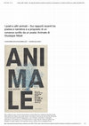 Research paper thumbnail of I poeti e altri animali