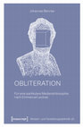 Research paper thumbnail of Obliteration. Für eine partikulare Medienphilosophie nach Emmanuel Levinas