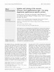 Research paper thumbnail of Isolation and cloning of the raccoon (Procyon lotor) papillomavirus type 1 by using degenerate papillomavirus-specific primers