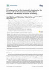 Research paper thumbnail of Development of an Eco-Sustainable Solution for the Second Life of Decommissioned Oil and Gas Platforms: The Mineral Accretion Technology