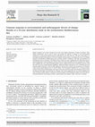 Research paper thumbnail of Cetacean response to environmental and anthropogenic drivers of change: Results of a 25-year distribution study in the northwestern Mediterranean Sea