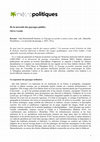 Research paper thumbnail of [2023] « De la nécessité des paysages publics », recension de J. B. Jackson, Le Paysage accessible et autres textes, revue Métropolitiques