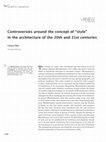 Controversies around the concept of "style" in the architecture of the 20th and 21st centuries Cover Page