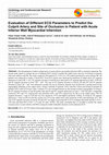 Research paper thumbnail of Evaluation of Different ECG Parameters to Predict the Culprit Artery and Site of Occlusion in Patient with Acute Inferior Wall Myocardial Infarction