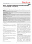 Research paper thumbnail of Partial Anomalous Pulmonary Venous Connection Associated with Lutembacher's Syndrome