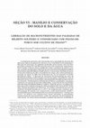 Research paper thumbnail of Liberação de macronutrientes das palhadas de milheto solteiro e consorciado com feijão-de-porco sob cultivo de feijão