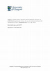 Research paper thumbnail of Gender, Migration and the Ambiguous Enterprise of Professionalizing Domestic Service: The Case of Vocational Training for the Unemployed in France