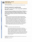 Research paper thumbnail of Biomarker development for myasthenia gravis