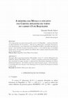 Research paper thumbnail of A memória das Musas e o encanto das Cárites: reflexões em torno do carmen 15 de Baquílides