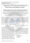 Application of IoT Framework for Prediction of Heart Disease using Machine Learning Cover Page