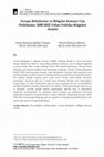 Research paper thumbnail of Migration Policies of The Council of European Municipalities and Regions: Analysis of Policy Documents for the Years 2000-2022