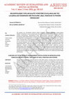 Research paper thumbnail of Beledi̇yelerde Toplam Kali̇te Yöneti̇mi̇ Uygulamalari Tez Çalişmalari Üzeri̇nden Bi̇r İnceleme: Şi̇şli̇, Üsküdar Ve Pendi̇k Örnekleri̇