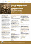 International Conference. 
Writing and Religious Traditions in the Ancient Western Mediterranean. Cover Page