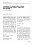 Research paper thumbnail of Using Regression Tree Analysis to Improve Predictions of Low-Flow Nitrate and Chloride in Willamette River Basin Watersheds