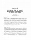 Research paper thumbnail of In Hand, Out of Hand