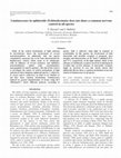 Research paper thumbnail of Luminescence in ophiuroids (Echinodermata) does not share a common nervous control in all species