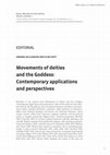 Research paper thumbnail of Movements of deities and the Goddess: Contemporary applications and perspectives