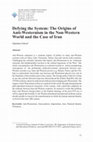 Research paper thumbnail of Defying the System: The Origins of Anti-Westernism in the Non-Western World and the Case of Iran