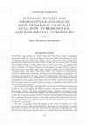 Research paper thumbnail of 2021_ J. Bendezu-Sarmiento, FUNERARY RITUALS AND ARCHAEOTHANATOLOGICAL DATA FROM BMAC GRAVES AT ULUG DEPE (TURKMENISTAN) AND DZHARKUTAN (UZBEKISTAN), in : Lyonnet B. & Dubova N. Ed., The word of the Oxus Civilization, 405-424.