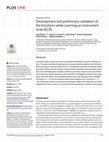 Research paper thumbnail of Development and preliminary validation of the Emotions while Learning an Instrument Scale (ELIS)